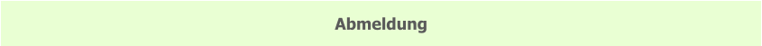 Abmeldung